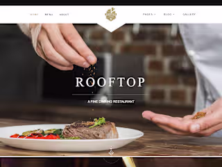 Full-stack website