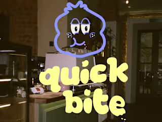LOGO DESIGN | Quick Bite {cafe & bar} :: Behance