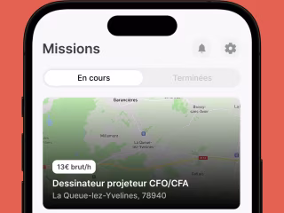Asap.work Mobile app Solution using AI