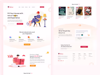 Online Book Reader Website