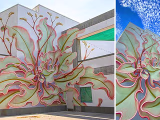 Visual Artist Mona Caron Covered A Building With A Stunning Flo…