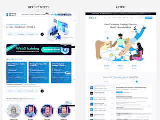 Crypto Recruit Website Redesign Project