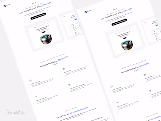 Streamline Studio - Framer Development