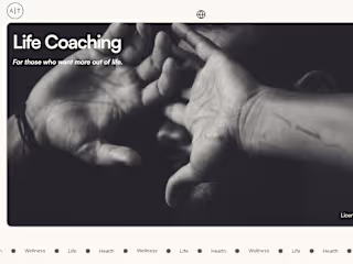 Life Coaching Framer Site - WIP
