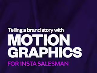2D Motion Graphics For Brand Stories