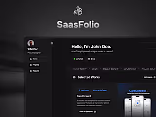 SaasFolio - Website Design & Framer Development