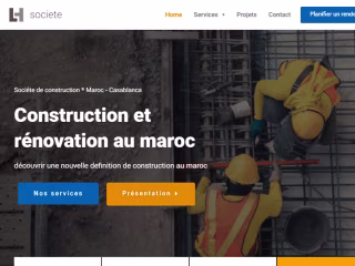 Construction Company Website