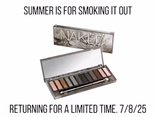 Urban Decay Naked Smoky Eyeshadow Palette Direct Response Ad