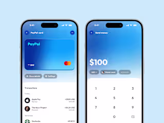 Paypal App Concept