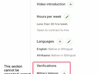 Demo for a bug found on the Upwork website