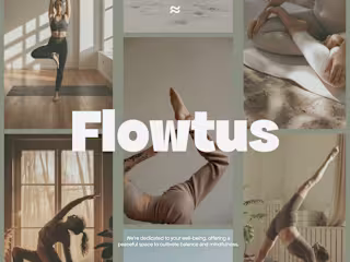 Flowtus – Elegant Webflow Design for Yoga & Wellness Brands
