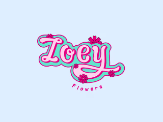 Zoey Flowers Store Logo Design