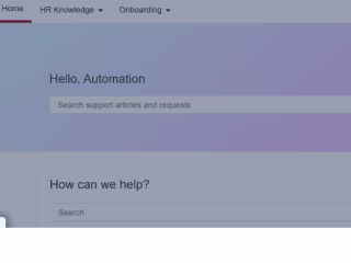 ServiceNow Automation