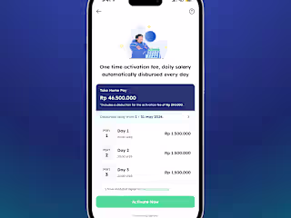 Redesigning the Setlary's Daily Auto Salary Cash-Out Experience