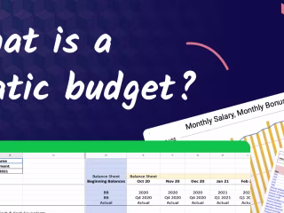 What's a static budget? Here's what you need to know