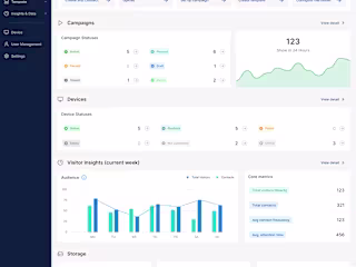 CMS Dashboard for Public Ad Displays
