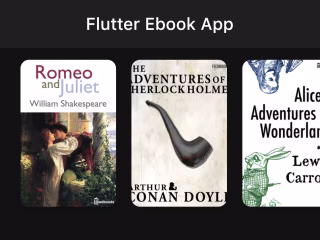 Flutter Ebook Application 