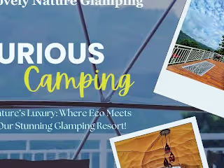 Lovely nature glamping on Instagram