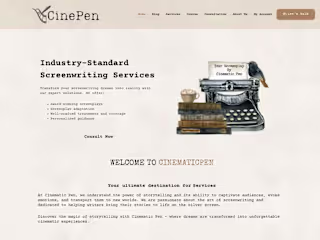 CinematicPen | WordPress Business Website