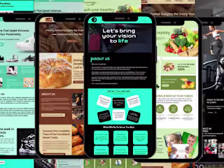 I will canva website canva landing page canva portfolio website…
