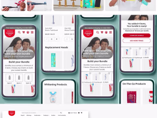 Colgate-Palmolive Website Design