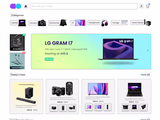 Ecommerce Website Design in Figma