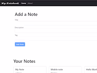 My-Notebook - Your Notes secured in the cloud.