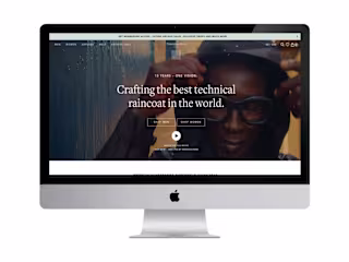 Shopify Store Design For Norwegian Rain