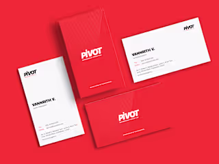Red Business Card Design