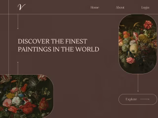 Minimalistic Website
