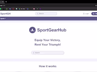 SportGH - P2P sport equipment renting