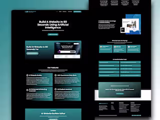 AI Website Design For Website Builder AI | Ashiqurtech