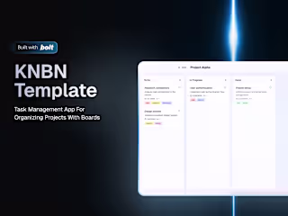 KNBN - Task Manager Template