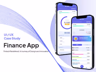 UI/UX Case Study - Finance App