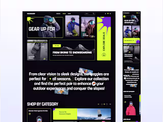 WILDSCAPE | e-Commerce Website | UI/UX Design