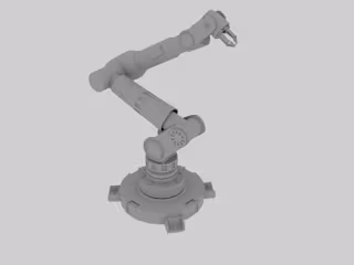 Industriel robot arm (WIP)