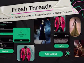 UI/UX Design (Fresh Threads)