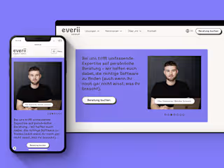 SaaS Website Concept