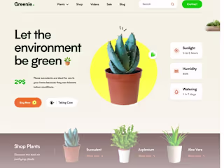 PLANTS NEST                  E-Commerce PHP Website 