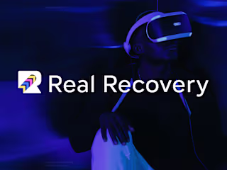 real recovery logo and visual identity