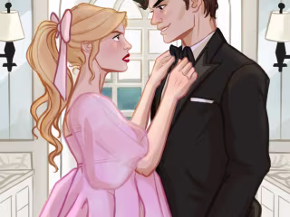 "Heiress Takes All" Pre-order Campaign  Illustration