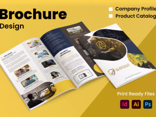 I will design a creative brochure, catalog or company profile