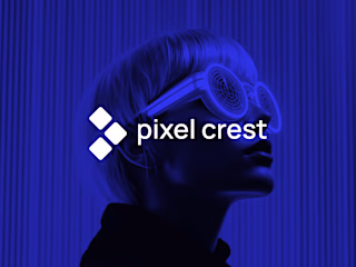 Pixel Crest Logo and branding