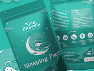 Your Emporia-Wellness Branding & Patch Packaging Design