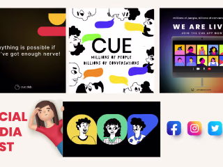 Engaging Social Media Posts with Customized Illustrations