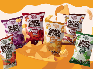 Packaging Design for Protein Puffs Products Line