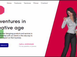 Customized Landing Page React