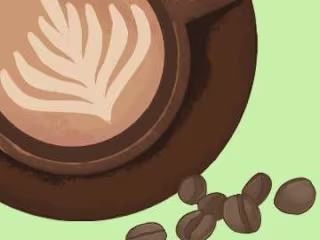 Attractive logo and engaging description for eco-friendly café