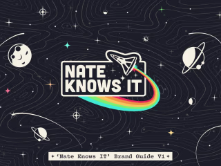 Full Brand Identity for "Nate Knows IT"