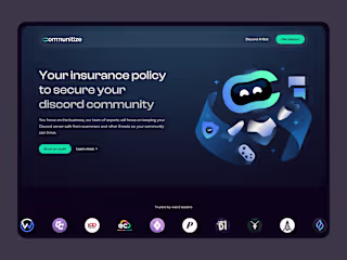 Communitize (Design + Framer development)